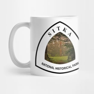 Sitka National Historical Park trail marker Mug